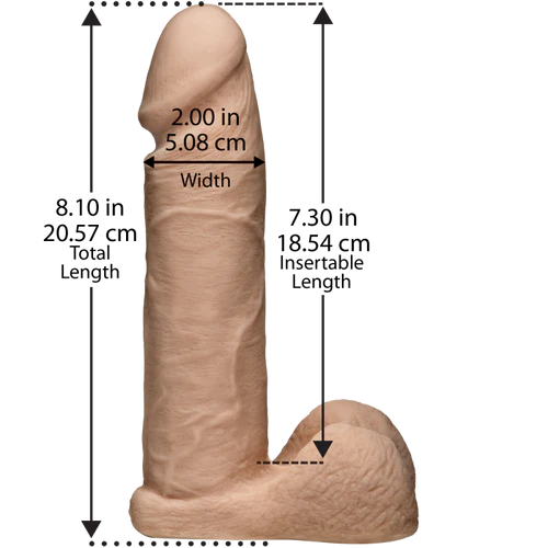 Realistic dildo