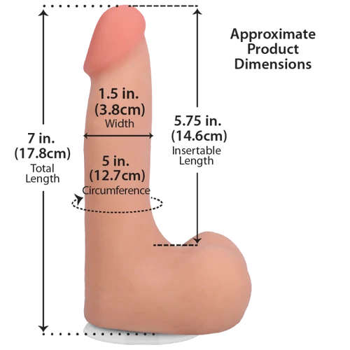 Realistic dildo